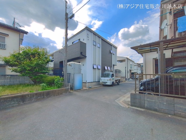 埼玉県ふじみ野市福岡中央２丁目の新築戸建て外構写真 2026年5月12日撮影