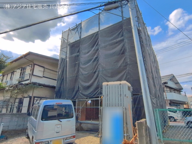 埼玉県ふじみ野市福岡中央２丁目の新築戸建て上棟写真 2026年5月12日撮影