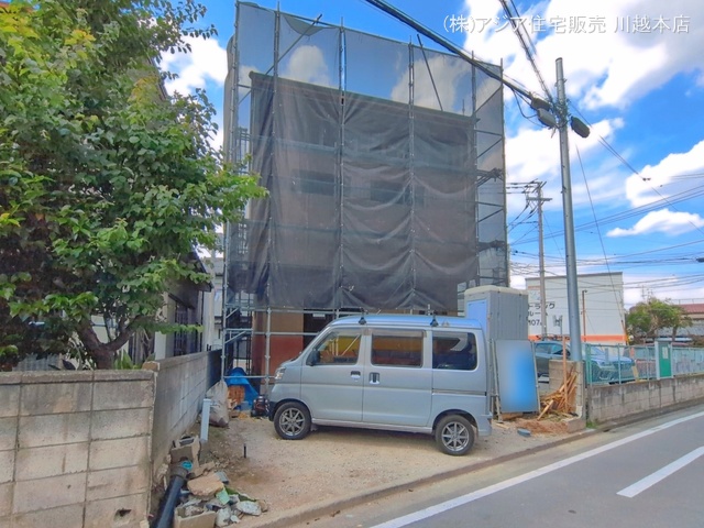 埼玉県ふじみ野市福岡中央２丁目の新築戸建て上棟写真 2026年5月12日撮影