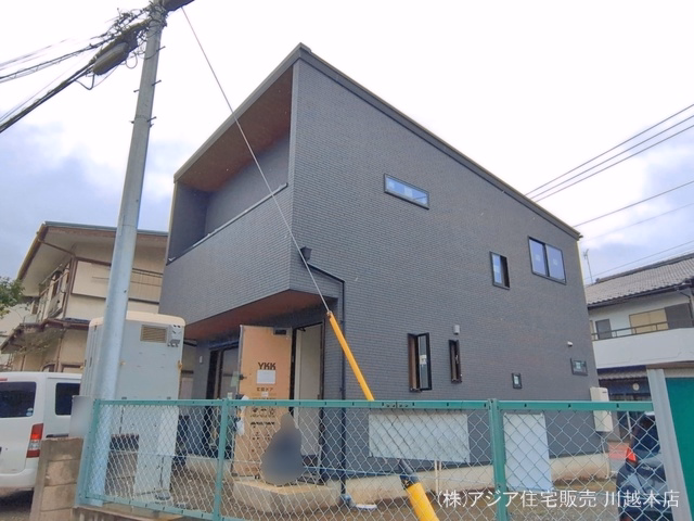 埼玉県ふじみ野市福岡中央２丁目の新築戸建て外構写真 2026年6月24日撮影