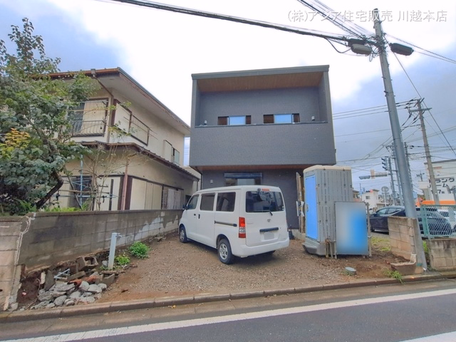 埼玉県ふじみ野市福岡中央２丁目の新築戸建て外構写真 2026年6月24日撮影