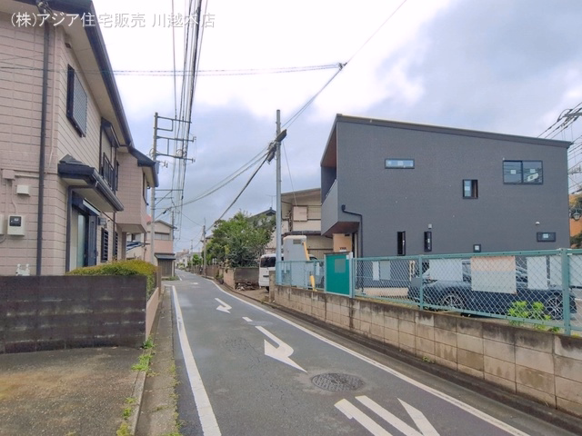 埼玉県ふじみ野市福岡中央２丁目の新築戸建て外構写真 2026年6月24日撮影