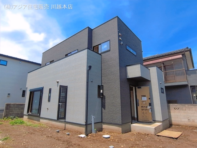 埼玉県川越市岸町２丁目の新築戸建て外構写真 2026年6月15日撮影