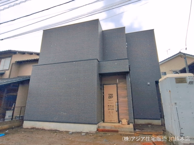 埼玉県川越市大字寺尾の新築戸建て外構写真 2026年7月5日撮影