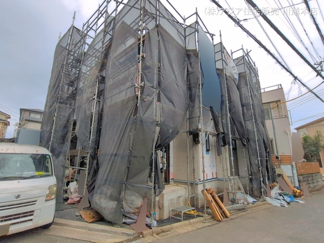 埼玉県富士見市大字水子の新築戸建てシート写真 2026年6月3日撮影