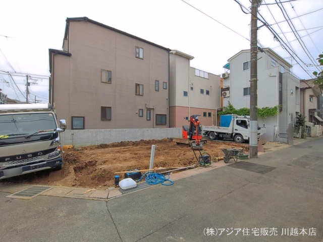 埼玉県富士見市水谷東２丁目の新築戸建て更地・土地写真 2026年6月1日撮影