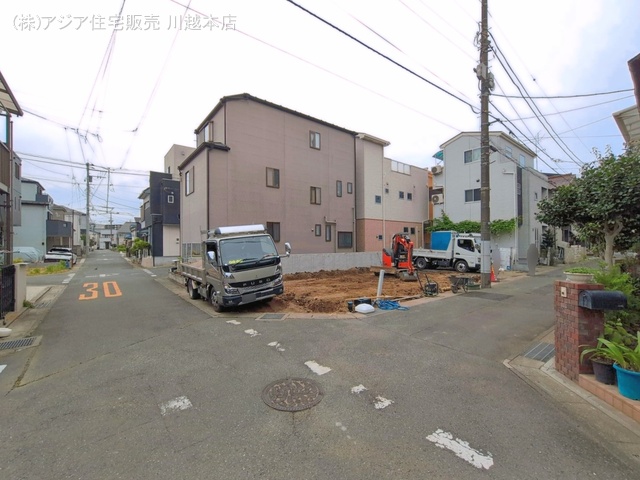 埼玉県富士見市水谷東２丁目の新築戸建て更地・土地写真 2026年6月1日撮影