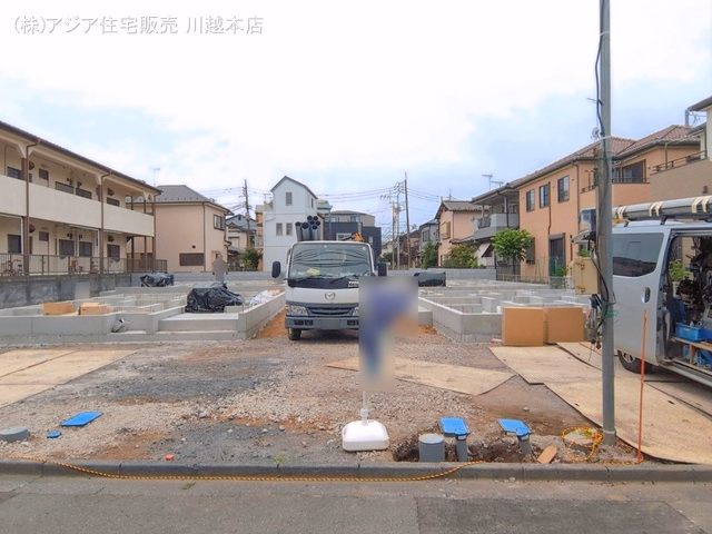 埼玉県富士見市上沢１丁目の新築戸建て基礎写真 2026年6月1日撮影