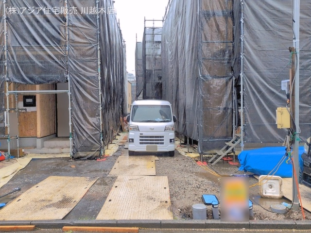 埼玉県富士見市上沢１丁目の新築戸建てシート写真 2026年6月17日撮影