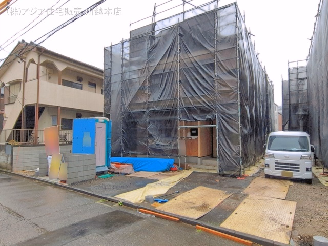 埼玉県富士見市上沢１丁目の新築戸建て上棟写真 2026年6月17日撮影