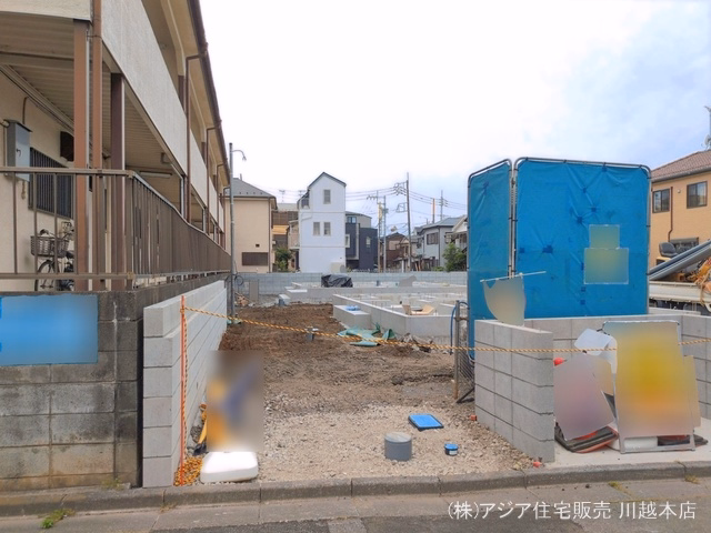 埼玉県富士見市上沢１丁目の新築戸建て基礎写真 2026年6月1日撮影