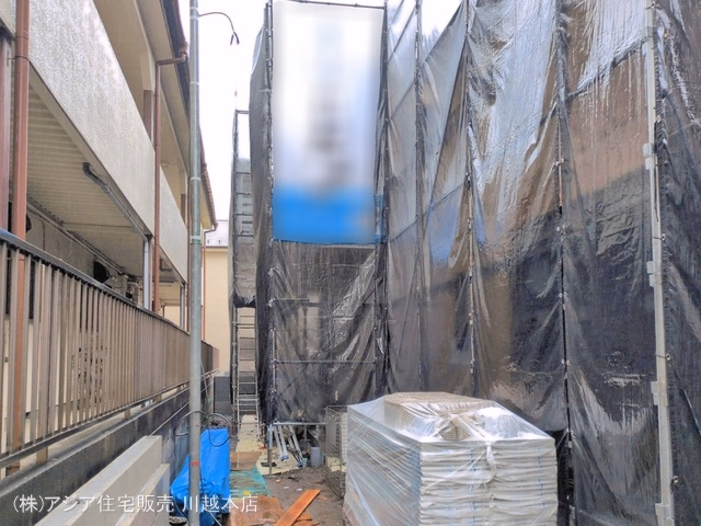 埼玉県富士見市上沢１丁目の新築戸建てシート写真 2026年6月17日撮影