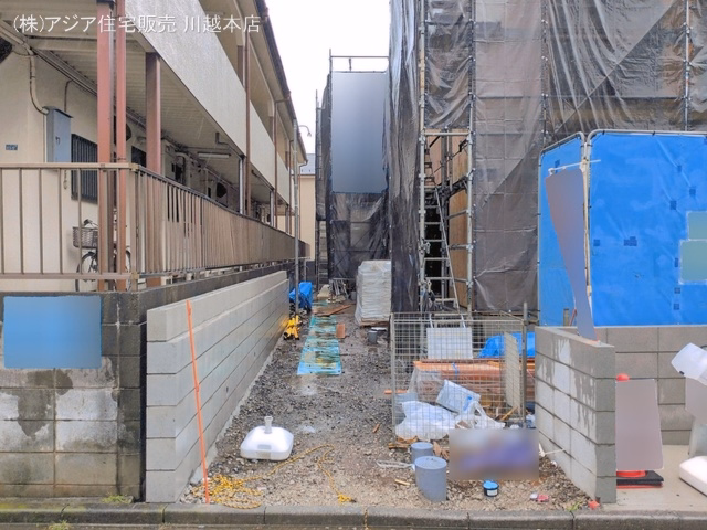 埼玉県富士見市上沢１丁目の新築戸建てシート写真 2026年6月17日撮影