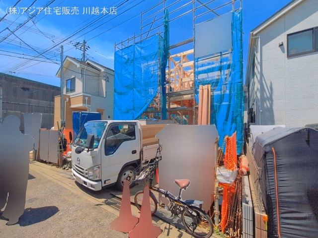 埼玉県川越市大塚新町の新築戸建て上棟写真 2026年6月15日撮影