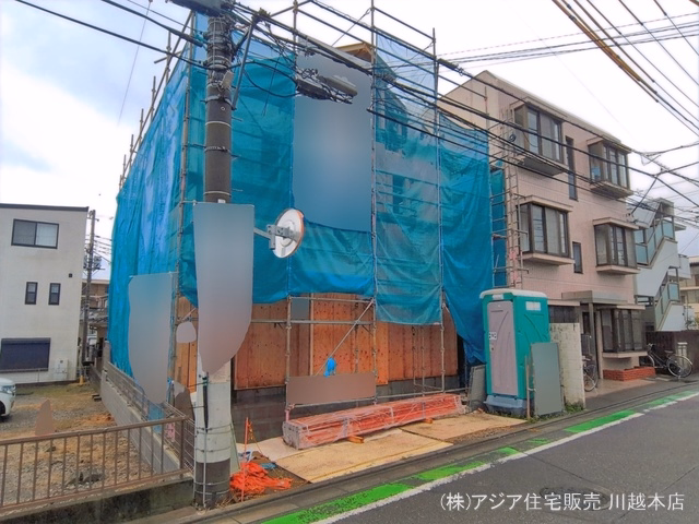 富士見市鶴瀬東2丁目（戸建）A 上棟