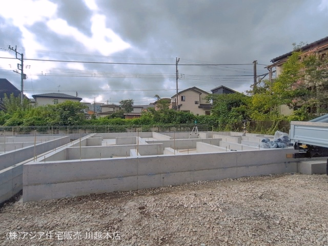 新築戸建て 川越笠幡第五 1号棟 基礎