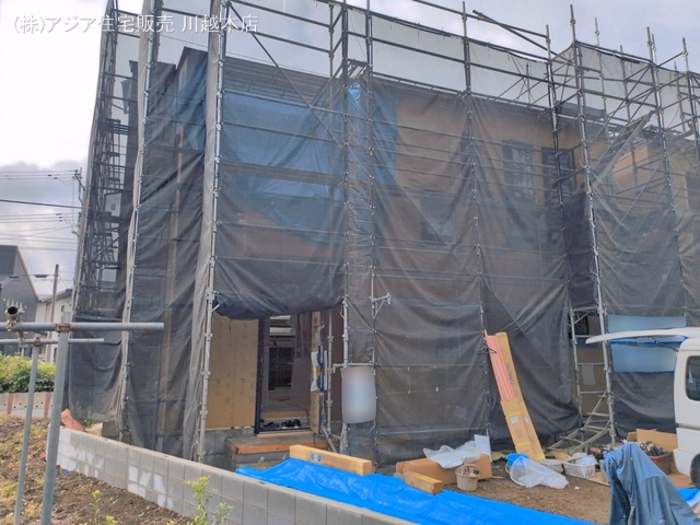 新築戸建て 川越笠幡第五 2号棟 上棟