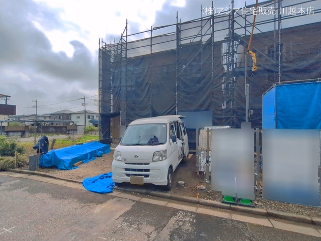 新築戸建て 川越笠幡第五 2号棟 上棟