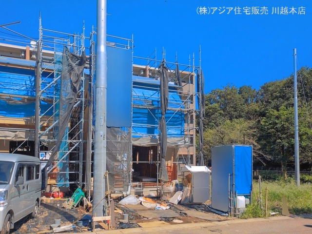ふじみ野市大井2丁目(戸建)05 上棟