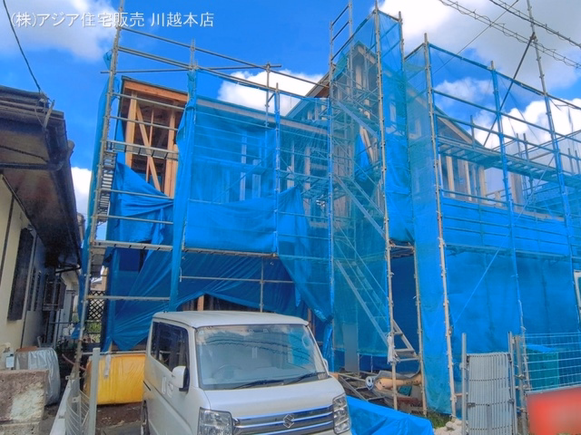 新築戸建て 川越市霞ヶ関北23期 1号棟 上棟
