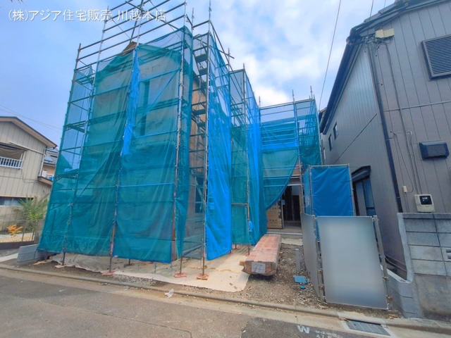 川越市南大塚1丁目（戸建）01 上棟