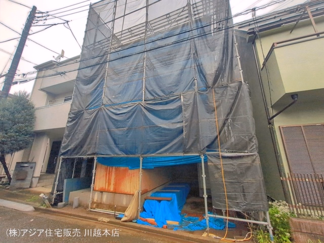 川越市脇田新町（戸建） 上棟