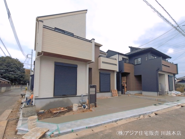 新築戸建て 川越市郭町2丁目 3号棟 外構