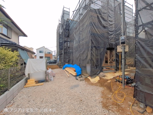 新築戸建て 川越大塚 2号棟 上棟