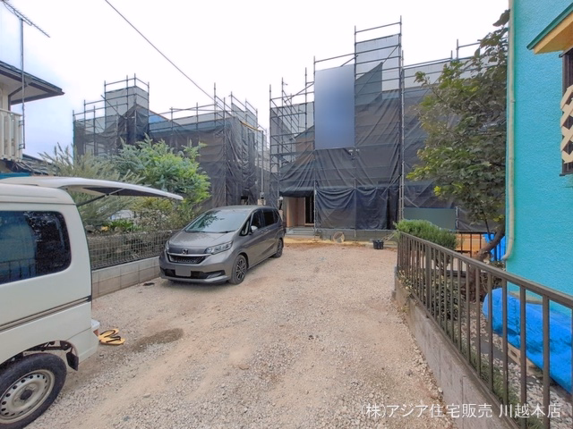 新築戸建て 川越大塚 2号棟 上棟