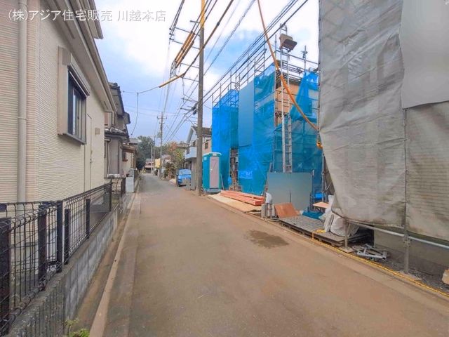 新築戸建て 川越市南大塚6丁目29番 A号棟 上棟