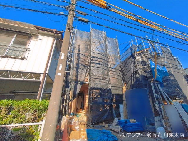 入間郡三芳町大字藤久保（戸建）01 上棟