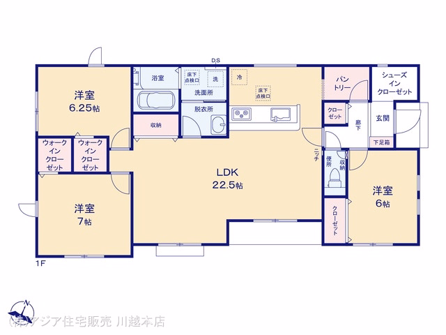 狭山市大字下奥富（戸建）02 間取図
