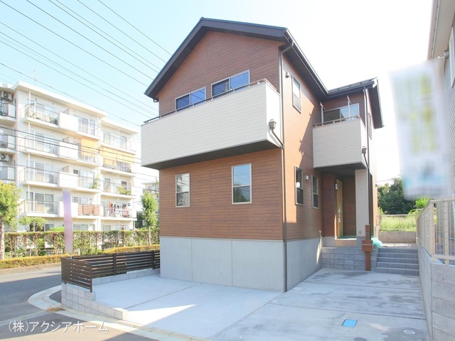 埼玉県入間市久保稲荷２丁目の新築戸建て完成写真 2023年7月17日撮影