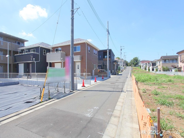 埼玉県入間市大字上藤沢の新築戸建て完成写真 2024年8月1日撮影