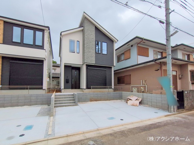 埼玉県所沢市中新井５丁目の新築戸建て完成写真 2025年7月31日撮影
