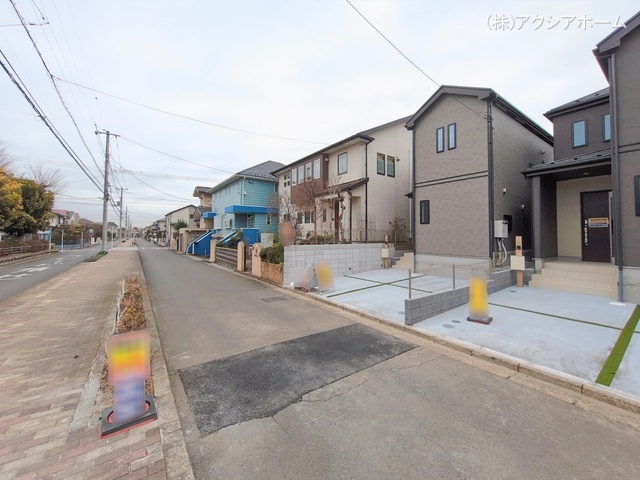 埼玉県所沢市中新井４丁目の新築戸建て完成写真 2026年1月19日撮影