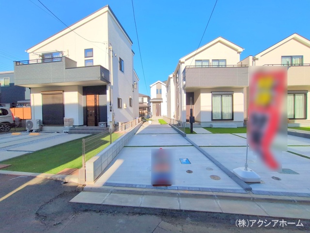 埼玉県所沢市上新井２丁目の新築戸建て完成写真 2025年12月11日撮影