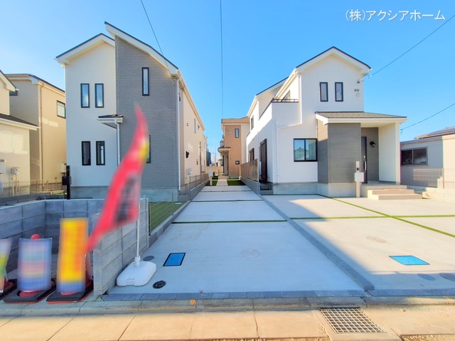 埼玉県所沢市上新井２丁目の新築戸建て完成写真 2025年12月16日撮影