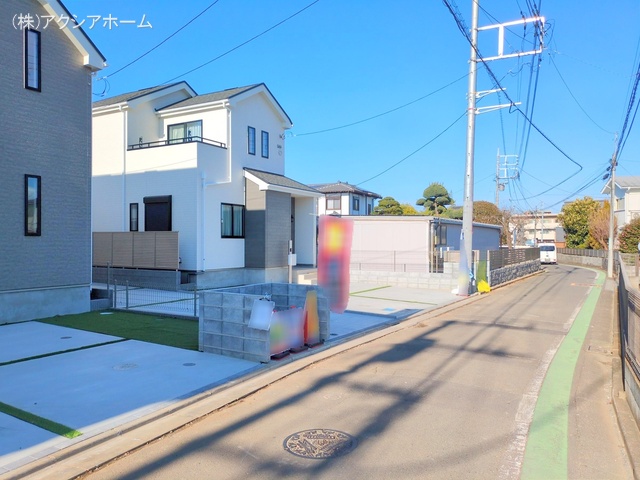 埼玉県所沢市上新井２丁目の新築戸建て完成写真 2025年12月16日撮影