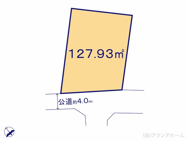 土地 入間市豊岡4丁目 区画図