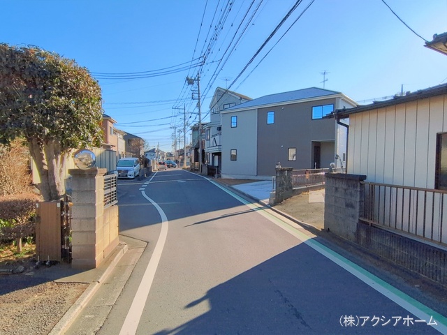 埼玉県所沢市三ケ島５丁目の新築戸建て完成写真 2026年1月7日撮影