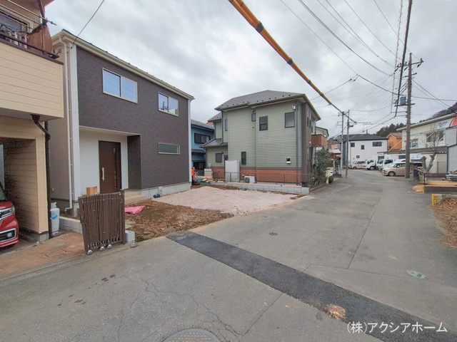 埼玉県入間市豊岡２丁目の新築戸建て外構写真 2026年1月6日撮影