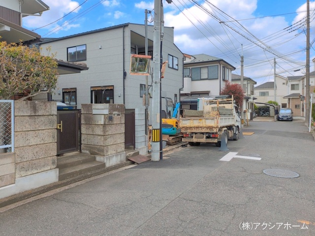 埼玉県所沢市榎町の新築戸建て外構写真 2026年4月5日撮影