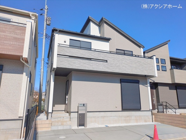 埼玉県所沢市大字下安松の新築戸建て外構写真 2026年1月28日撮影