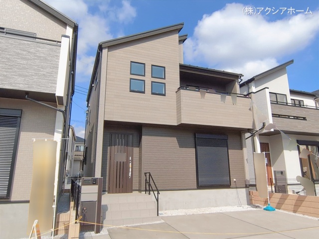 埼玉県所沢市大字下安松の新築戸建て完成写真 2026年2月17日撮影