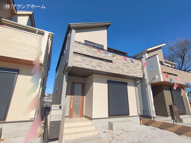 埼玉県所沢市大字下安松の新築戸建て完成写真 2026年1月7日撮影