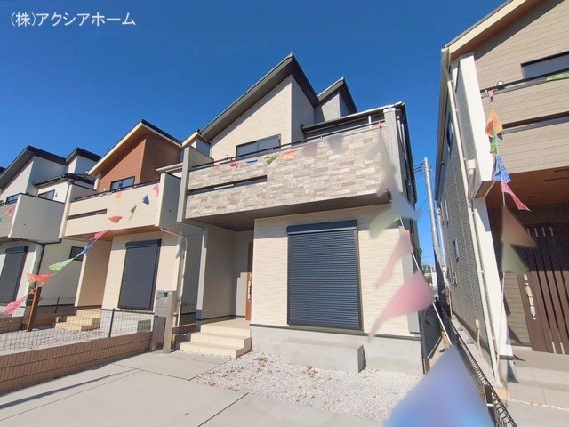 埼玉県所沢市大字下安松の新築戸建て完成写真 2026年1月7日撮影