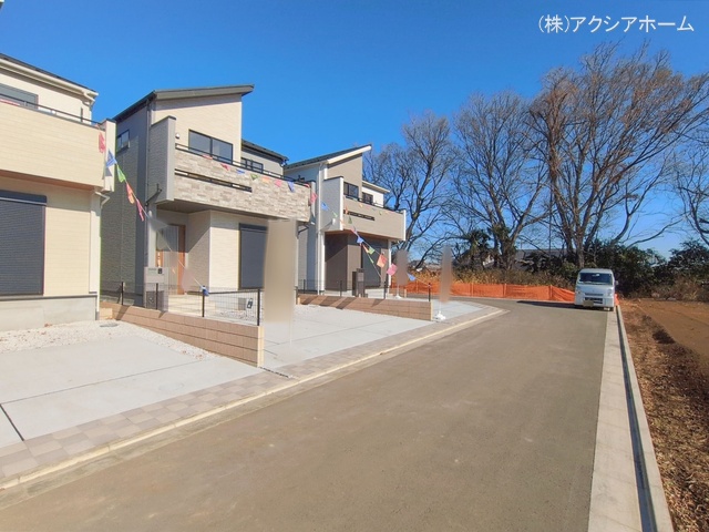 埼玉県所沢市大字下安松の新築戸建て完成写真 2026年1月7日撮影