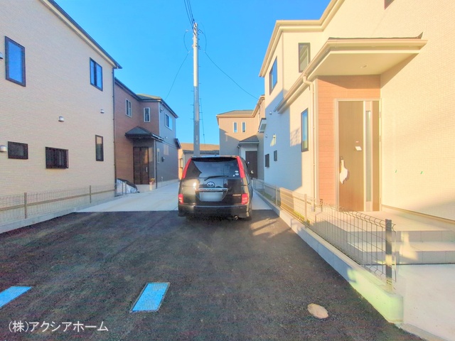 埼玉県入間市大字仏子の新築戸建て完成写真 2025年12月15日撮影