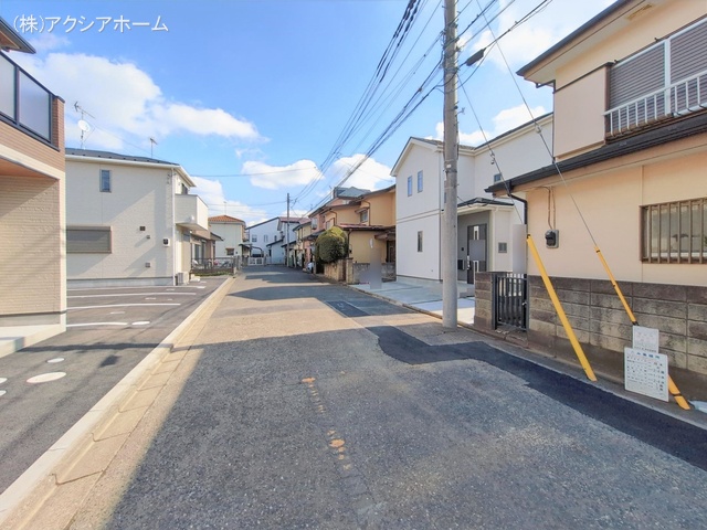 埼玉県所沢市中新井２丁目の新築戸建て完成写真 2026年2月17日撮影